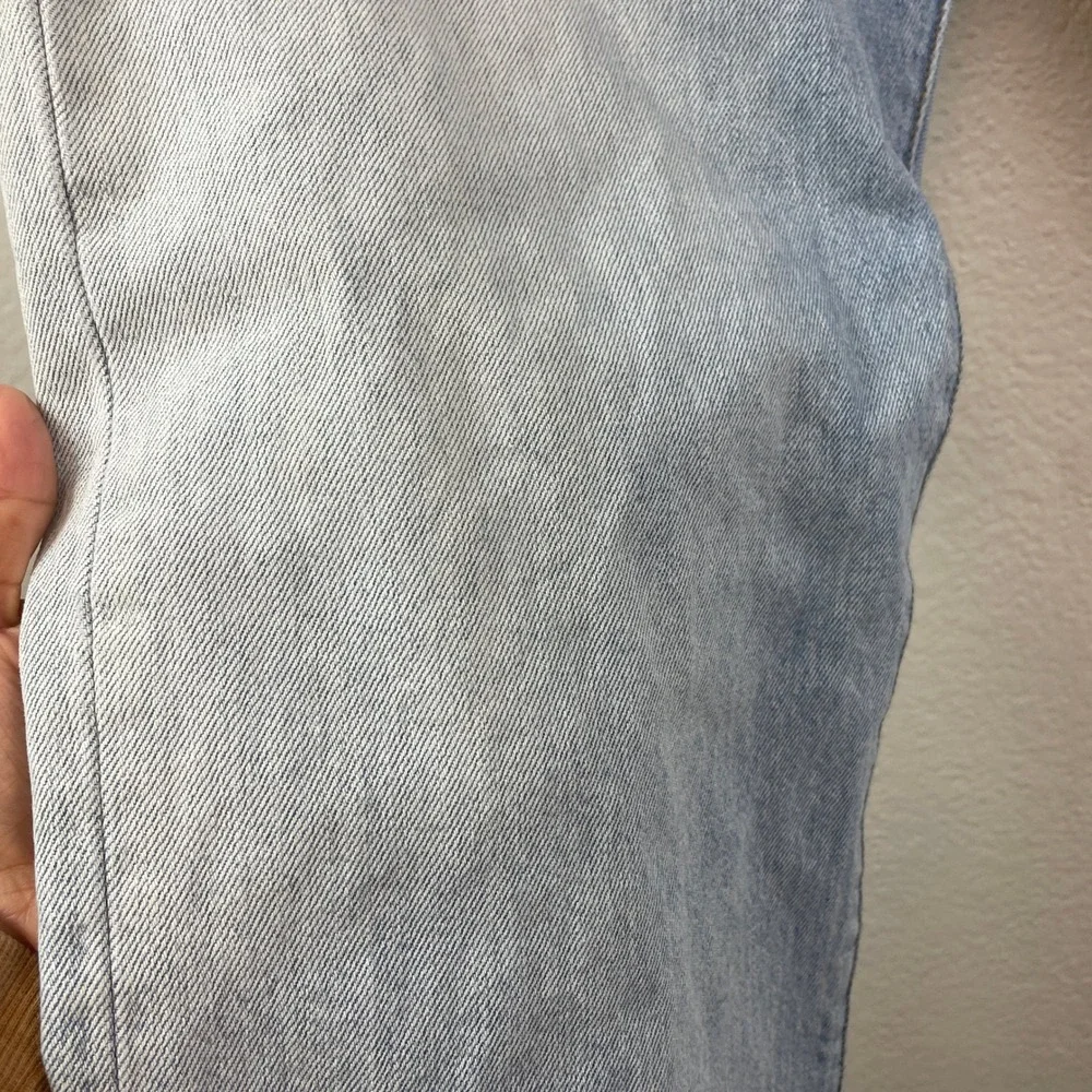 Levis 501 Mens Light Wash Blue‎ Straight Leg Denim Jeans 38x32 (actual 37x30)
